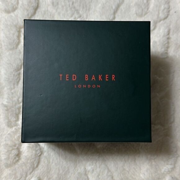 Ted Baker Phylipa Iconic Bow Black Rose Gold Leather Strap Watch - Picture 11 of 16